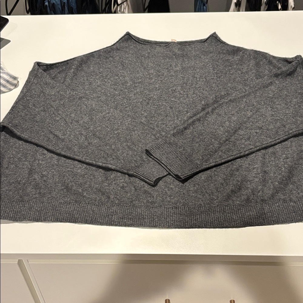 Alani Cashmere Mock neck sweater by pilcro